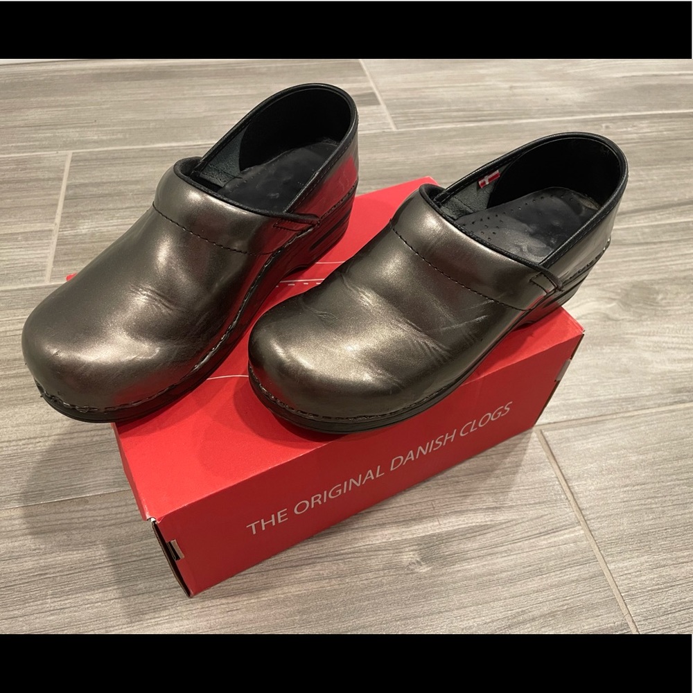 Sanita Sabel Patent Leather Clog